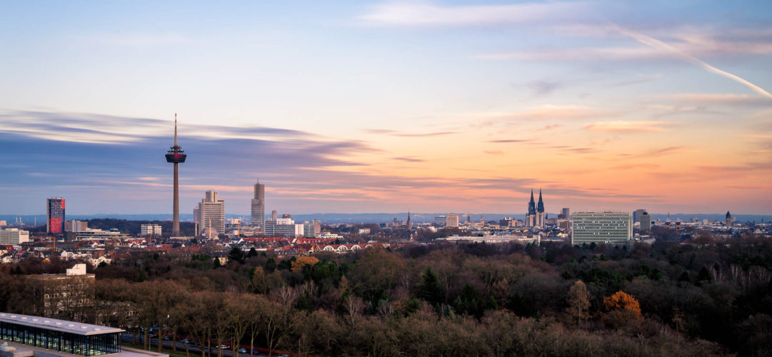 Sicht von Andagon, Köln, Deutschland