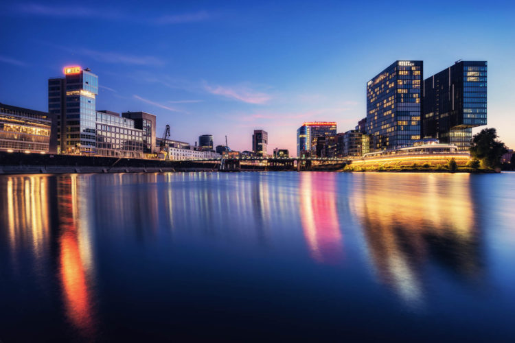 Rheinauhafen, Düsseldorf, Deutschland