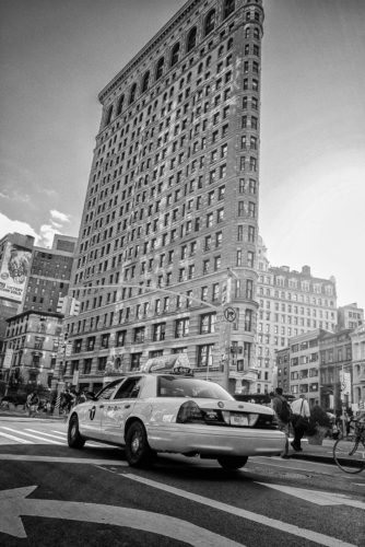 Flat Iron Building, New York, Usa