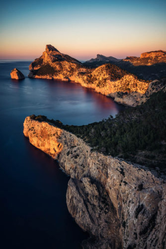 Glühende Klippen, Mallorca, Spanien