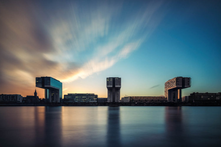 Kranhäuser Rhein, Köln, Deutschland