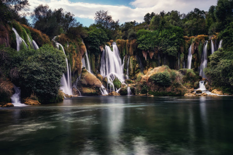 Kravice Wasserfall, Bosnien