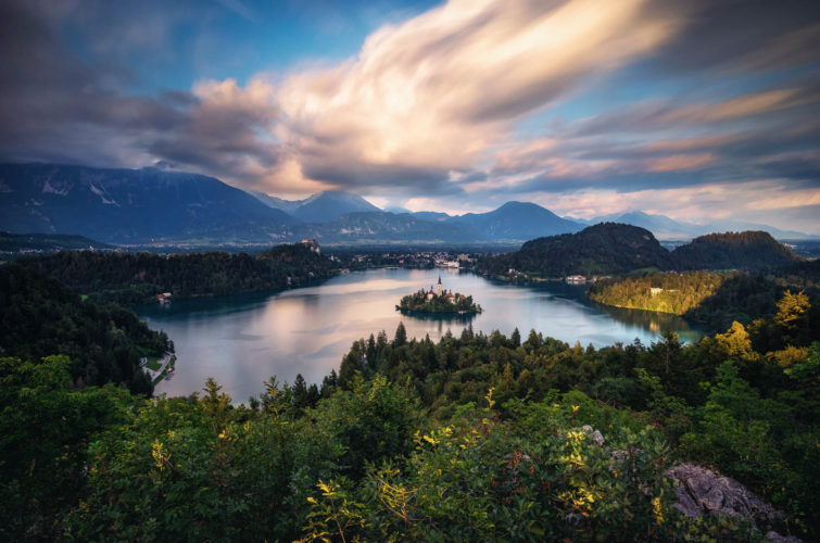 Lake Bled, Slowenien