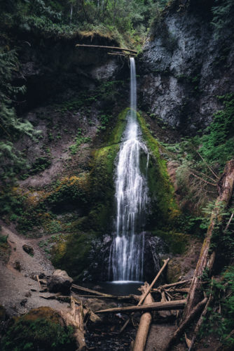 Marymere Falls, Usa