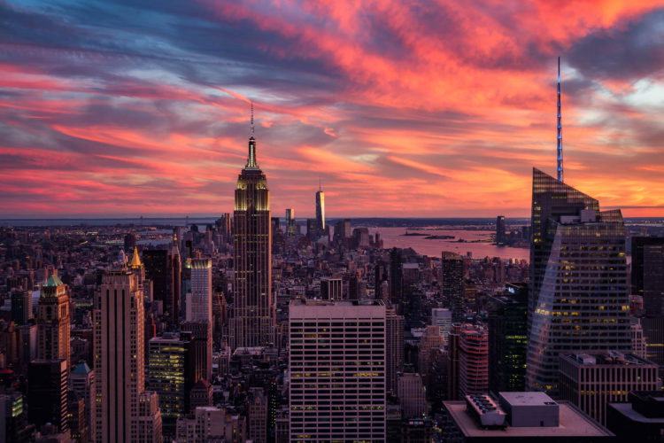 Rockefeller Center, New York, Usa