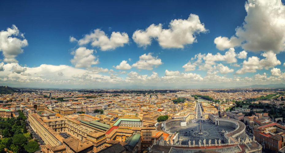 Panorama, Rom, Italien