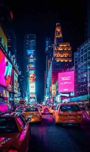 Times Square, New York, Usa